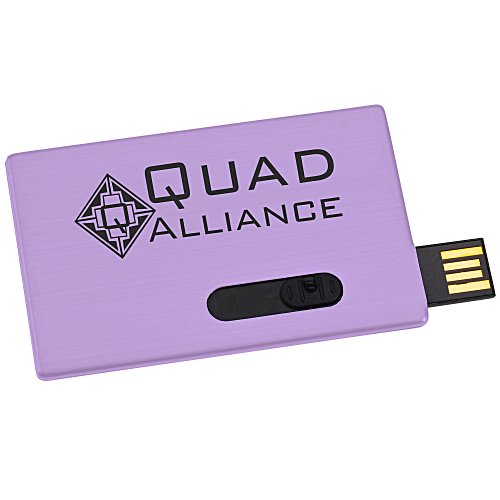 Slide Card Micro USB Drive - 2GB Main Image