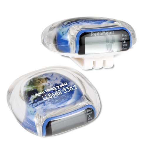 Clearview Pedometer - Globe Main Image