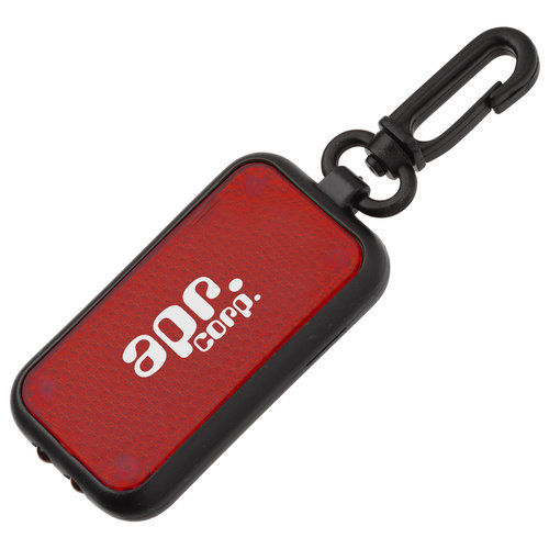 Rectangular Reflector Light Key Ring Main Image