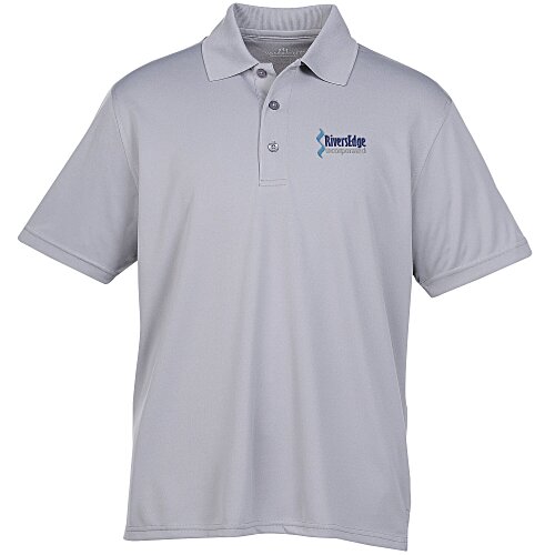 Vansport Omega Solid Mesh Tech Polo - Men's - Embroidered Main Image
