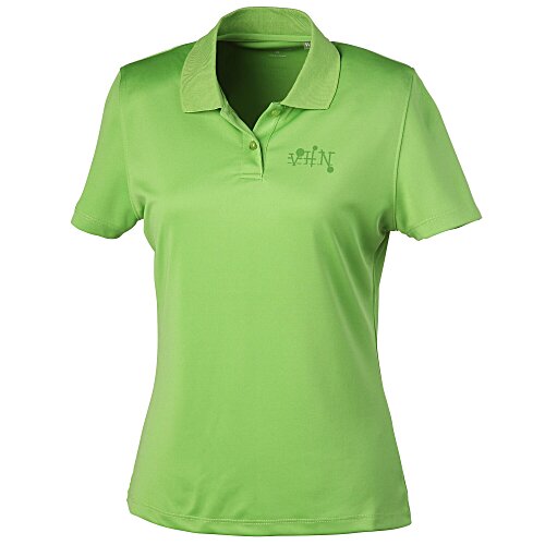 Vansport Omega Solid Mesh Tech Polo - Ladies' - Laser Etched Main Image