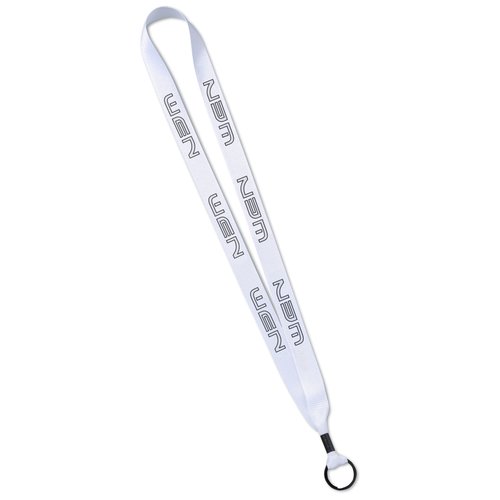 Economy Polyester Lanyard - 3/4" - UV Imprint Main Image