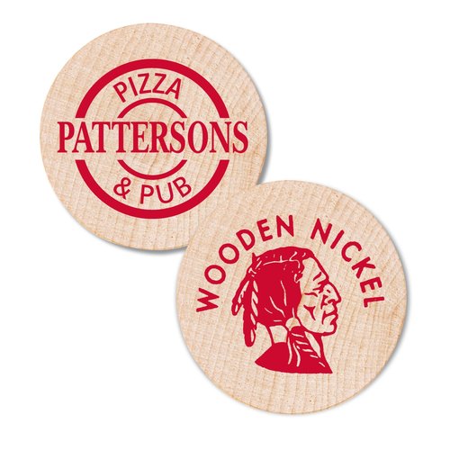 Wooden Nickel - Indian Head Main Image
