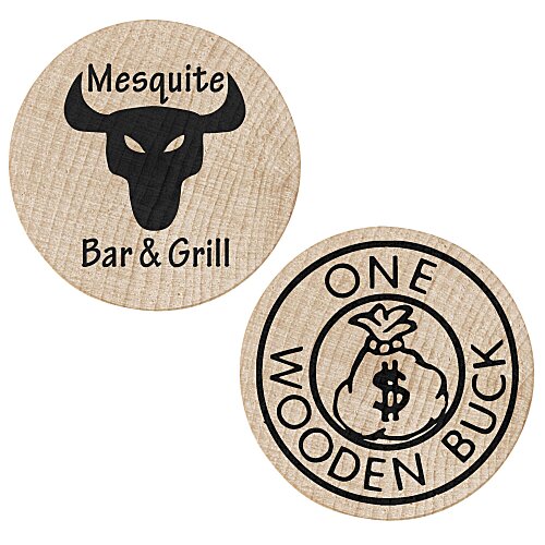 Wooden Nickel - Buck Main Image