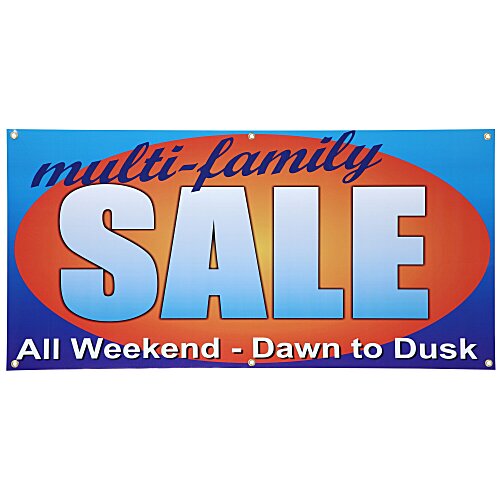 Value Indoor Banner - 2' x 4' Main Image