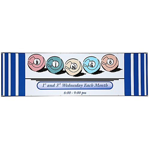 Value Indoor Banner - 3' x 10' Main Image