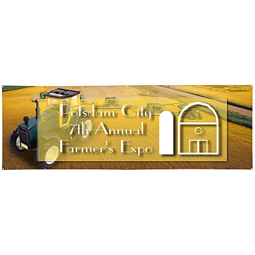 Value Outdoor Banner - 3 feet x 12 feet Main Image
