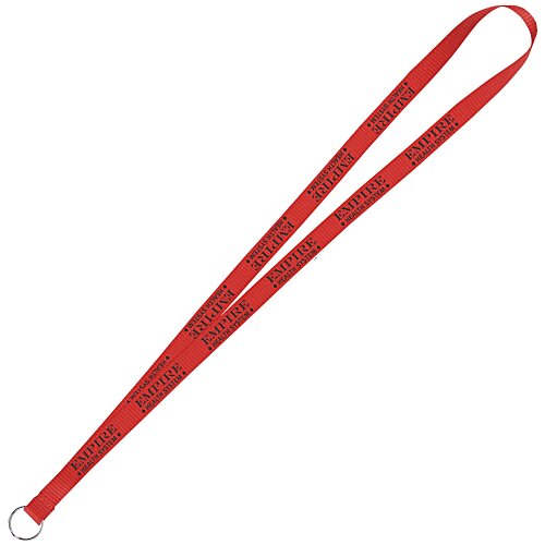 Value Lanyard - 1/2 inch - Metal Split Ring Main Image