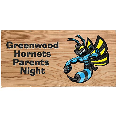 Value Outdoor Banner - 4 feet x 8 feet Main Image