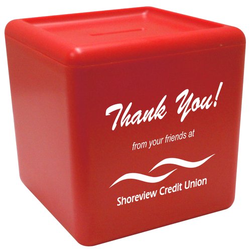 Cash Cube Bank - Opaque Main Image