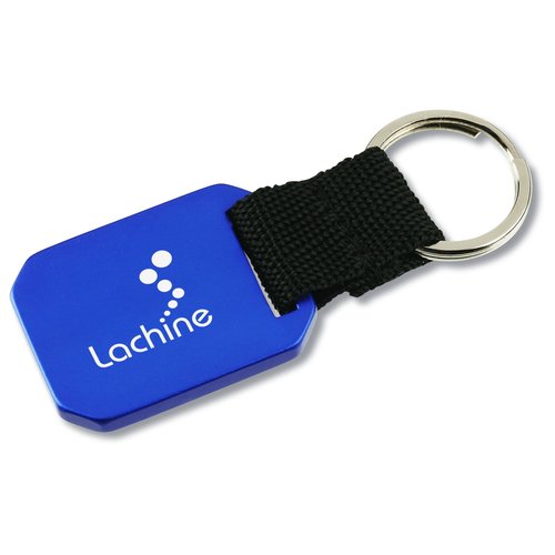 Metallic Key Ring - Closeout Main Image