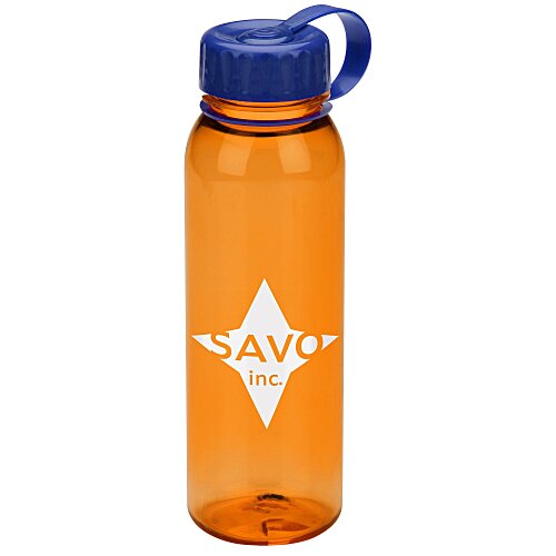 Poly-Pure Outdoor Bottle with Tethered Lid - 24 oz Main Image