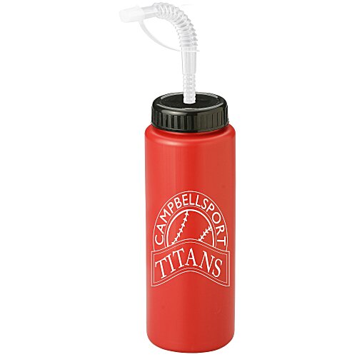 Sport Bottle with Straw Cap - 32 oz Main Image