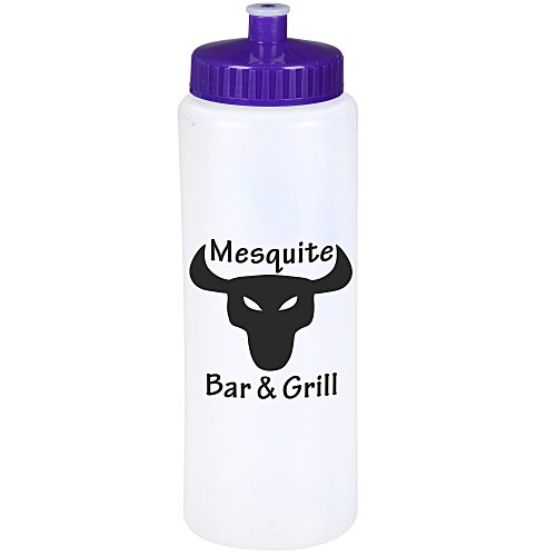 Sport Bottle with Push Pull Cap - 32 oz Main Image