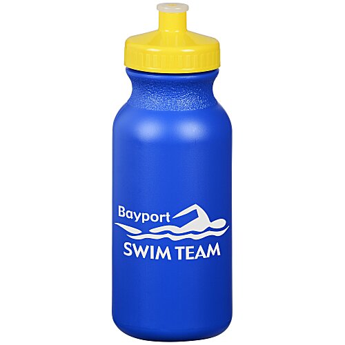 Value Sport Bottle with Push Pull Lid - 20 oz - Colours Main Image