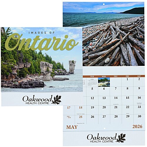 Images of Ontario Calendar - Stapled Main Image