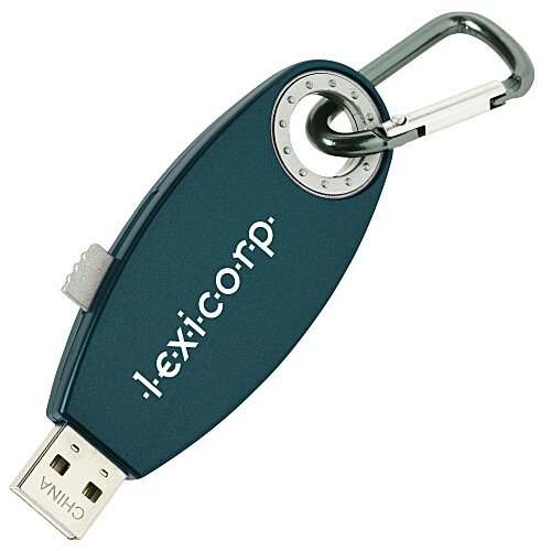 Palmero USB Drive - Metallic - 4GB Main Image