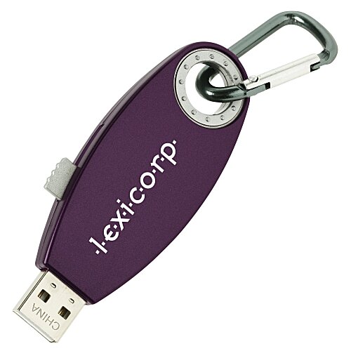 Palmero USB Drive - Metallic - 8GB Main Image