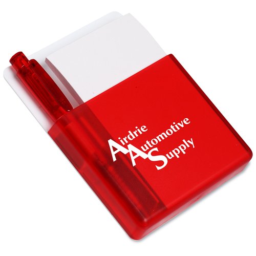 Clip-On Auto Notepad Set - Translucent Main Image