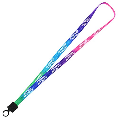 Tie-Dye Multicolour Lanyard - 1/2" Main Image