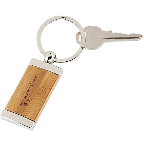 Bamboo Key Ring Main Image
