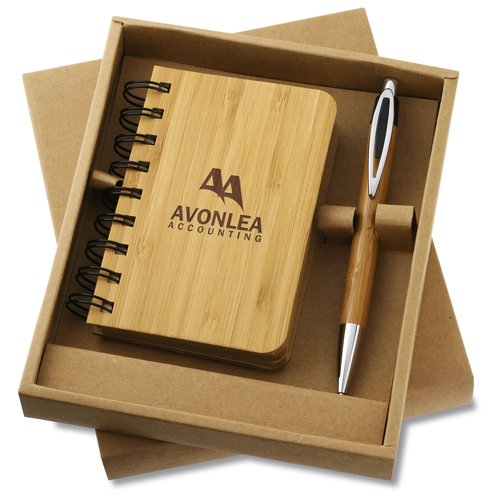 Asia Pen and Bamboo Jotter Set Main Image