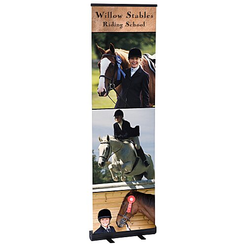 Economy Retractable Banner Display - 24 inches Main Image