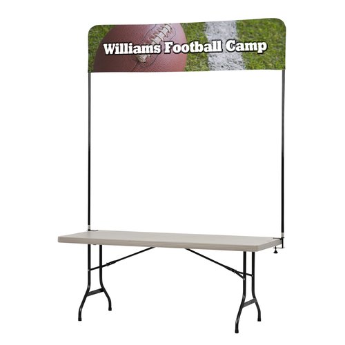 Tabletop Banner System - 6 feet Main Image