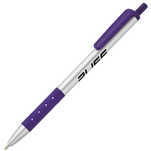 Grip Click Pen - Silver Main Image