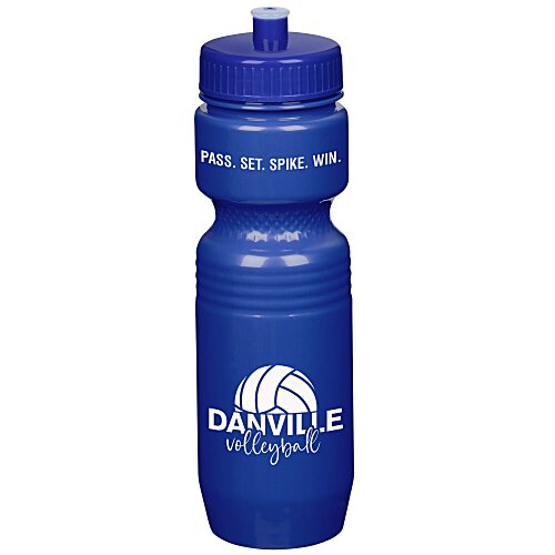 Jogger Sport Bottle - 25 oz. - Opaque - Push Pull Lid Main Image