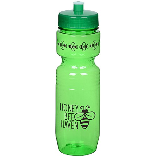 Jogger Sport Bottle - 25 ounces - Translucent - Push Pull Lid Main Image