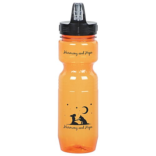 Jogger Sport Bottle - 25 ounces - Translucent - Sport Sip Lid Main Image