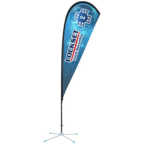 Indoor Sail Sign - 8 feet - One Sided Main Image