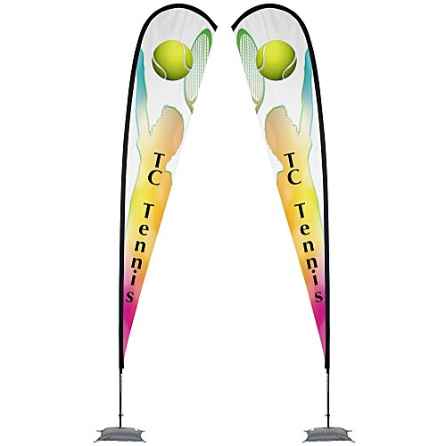 Indoor Sail Sign - 14 feet - Two Sided Main Image