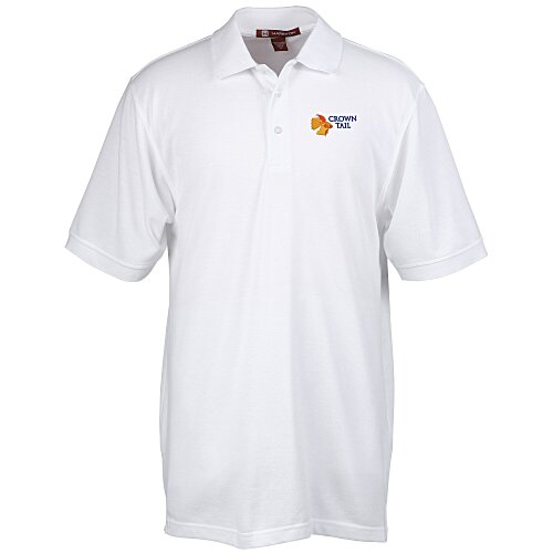 Harriton 9.3-oz Easy Blend Polo - Men's - Embroidered - 24 hr Main Image
