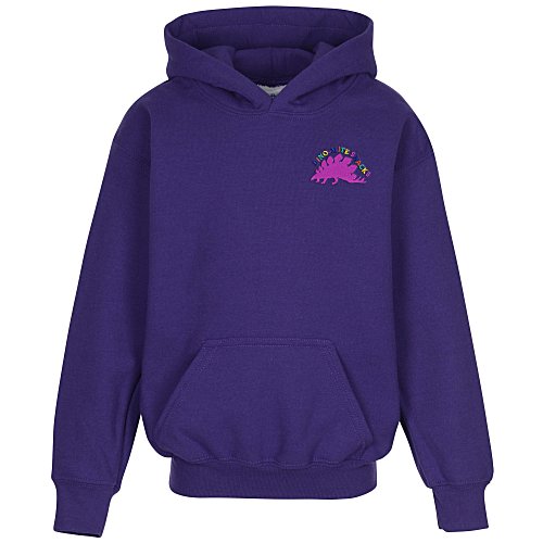 Gildan 50/50 Youth Hooded Sweatshirt - Embroidered Main Image