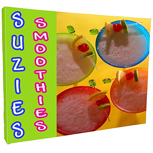 Splash Floor Display - 10 feet - Wrap Graphics Main Image