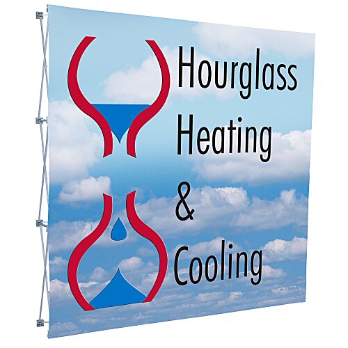Splash Floor Display - 7 feet - Front Graphics Main Image