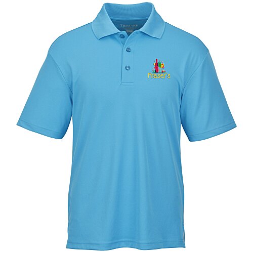 Moreno Textured Micro Polo - Men's - Embroidered Main Image