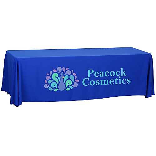 Serged Open-Back Polyester Table Throw - 8 feet Main Image