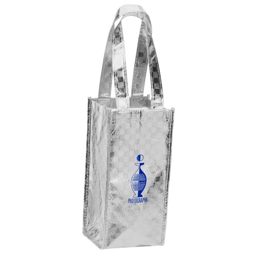 Holiday Wine Tote Bag Main Image