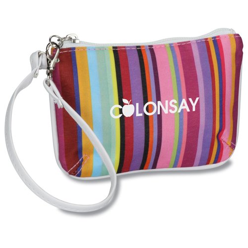 Multi-Stripe Wristlet - Closeout Main Image