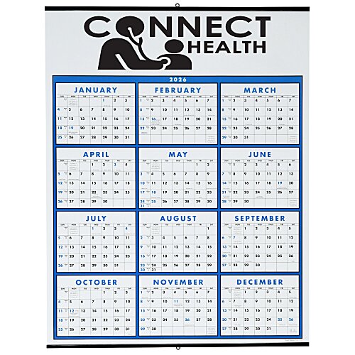 Span-A-Year Wall Calendar Main Image