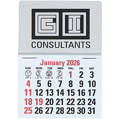 Stick Up Calendar - Rectangle Main Image
