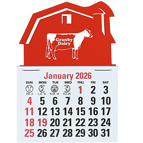 Stick Up Calendar - Barn Main Image