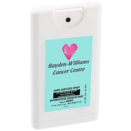 Credit Card Hand Sanitizer Main Image