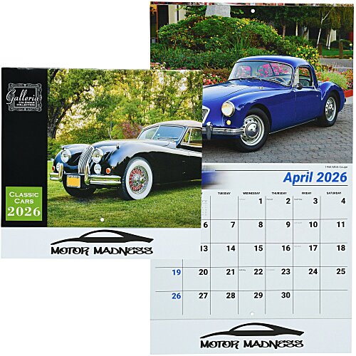 Classic Cars Appointment Calendar Main Image