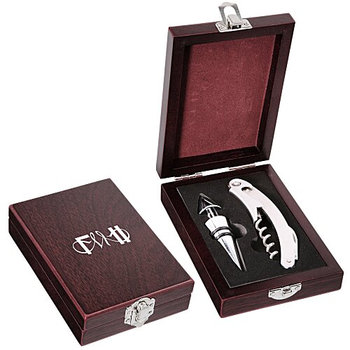 Wine Stopper & Opener Set Main Image