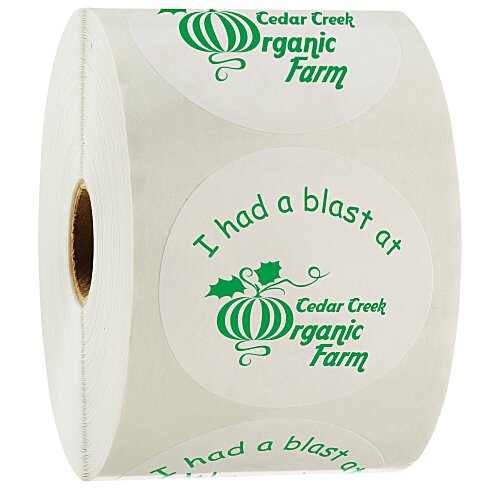 Value Stickers by the Roll - Circle - 2 1/2 inches Main Image