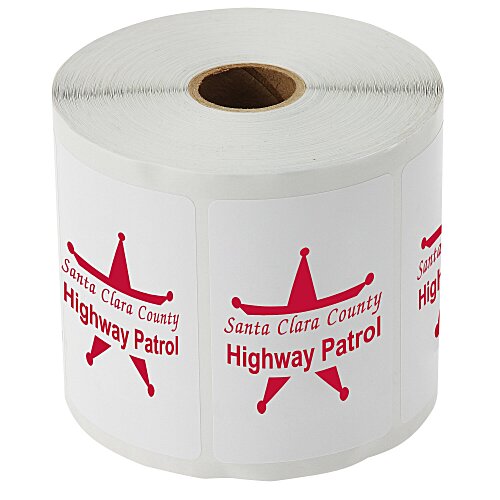 Value Stickers by the Roll - Rectangle - 2" x 3" Main Image